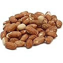 Raw Red-Skin Peanuts, Shelled, Jumbo Runner, Bulk 30 Pound Box, Unsalted Peanuts Great For Trail Mix and Cooking