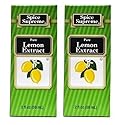 Spice Supreme Flavorings: Pure Lemon Extract (Pack of 2) 2 oz Size