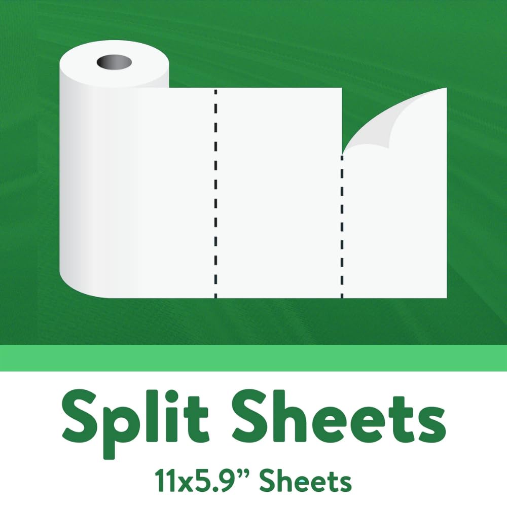SKYREN Ultra Strong Paper Towels, 6 Triple Rolls (165 Sheets per Roll) - Durable, Absorbent, Multi-Purpose Paper Towels for Kitchen, Cleaning