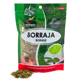 Hanan Borraja Loose Leaf 1.4 oz (40 g) aka Borage Tea leaf, Starflower Herb from Peru Natural Herbal Tea