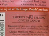 The Ginger People Spicy Apple Ginger Chews, 3-Ounce Bags (Pack of 24)