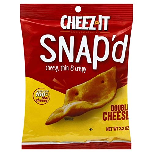 Cheez-It, Snap'd Double Cheese, 2.2 Ounce