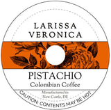 Pistachio Colombian Coffee (Single Serve K-Cup Pods) (Gourmet, Naturally Flavored, Whole Coffee Beans) (12 pods, ZIN: 574171) - 2 Pack