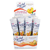 Crystal Light On-The-Go Drink Mix, Peach Tea (Pack of 90)