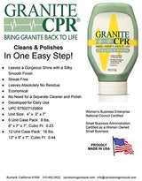 Granite CPR (Value 2-Pack of 18oz Bottles) - 2-in-1 Cleaner & Polish is Gentle Enough for Daily Use & Tough Enough to Restore Granite, Marble, & Stone
