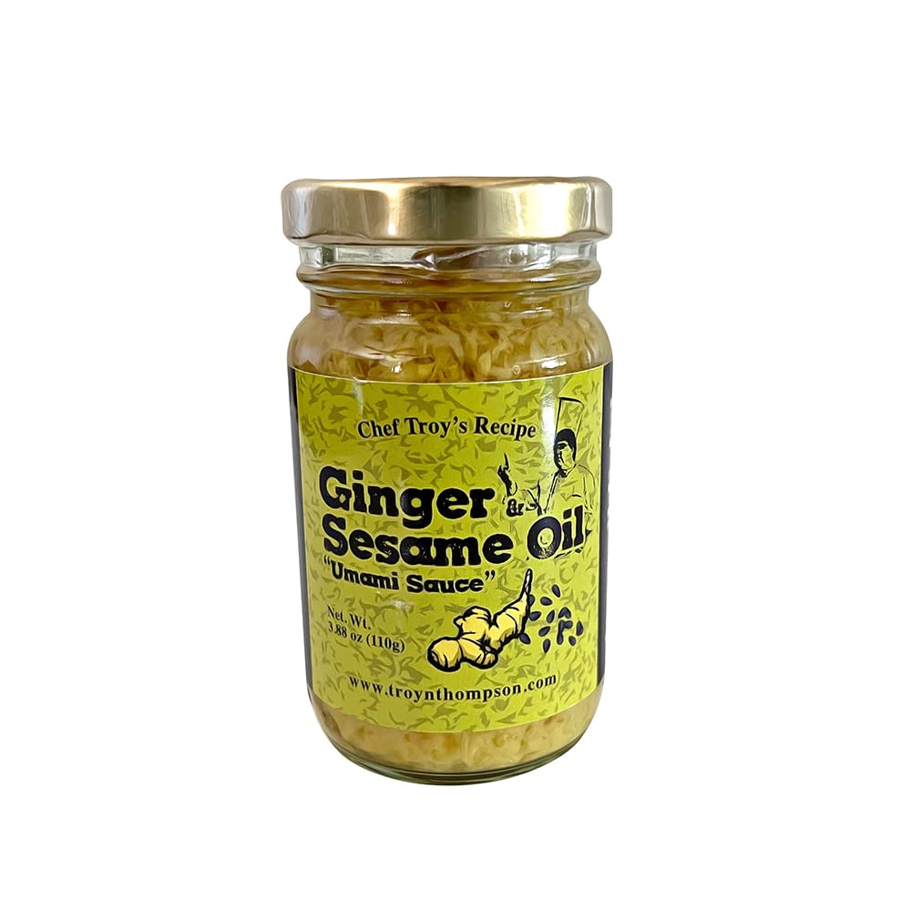 [MISHIMA] Umami Sauce - Ginger & Sesame Oil | Chef Troy's Recipe (3.88 oz/110g) (1 Jar)
