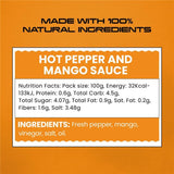 Authentic Taste Africa Pepper Sauces & Purees - Traditional West African Chili Sauce Made with a Variety of Peppers, Ginger & Garlic, Flavor-Packed
