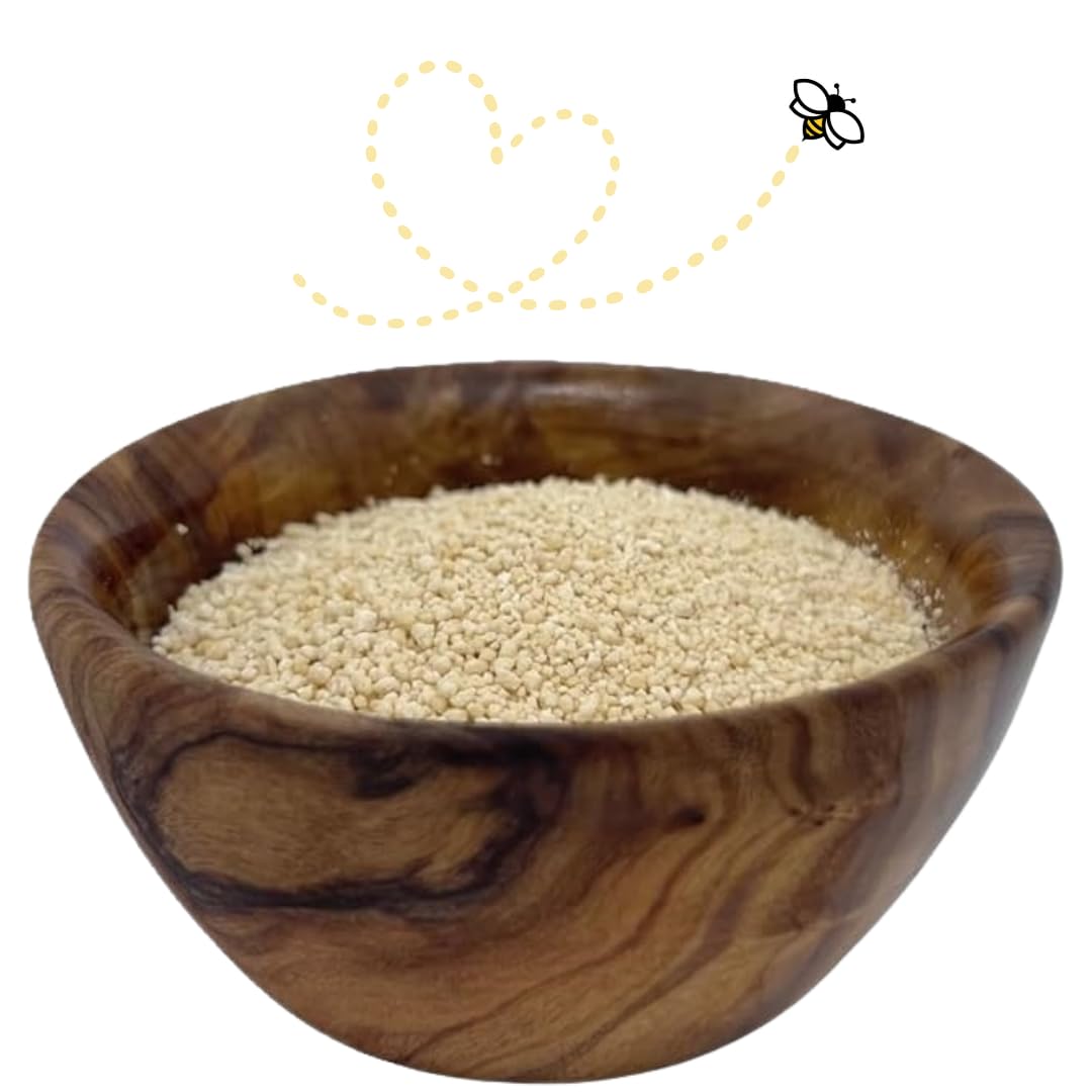 Raw Essentials Honey Granules - Natural Sweetness for Oatmeal, Yogurt, Beverages, and Desserts - Non-GMO and Gluten-Free - 9 Ounce Container