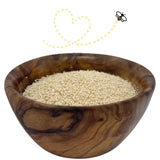 Raw Essentials Honey Granules - Natural Sweetness for Oatmeal, Yogurt, Beverages, and Desserts - Non-GMO and Gluten-Free - 9 Ounce Container