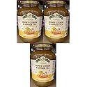 VONBEE HONEY CITRON & GINGER TEA 4.4 Lb - SET OF 3