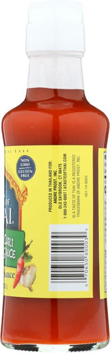 A Taste of Thai Garlic Chili Pepper Sauce, 7 fl oz