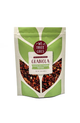 We Three Girls Granola - Chocolate Cherry Matcha (10 Ounce) | Small Batch Vegan Granola | All Natural Gluten Free Snack | Made in USA |