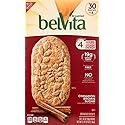 Belvita Brown Sugar Biscuits 1.76 oz 30 -Count Pack, cinnamon, 52.8 Ounce, (Pack of 4)