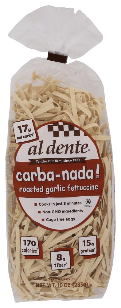 Carba-Nada Fettucine, Roasted Garlic, 10 oz.