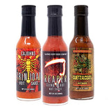 CaJohns Fiery Hot Sauce 3 Pack