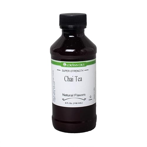 LorAnn Chai Tea SS Flavor, 4 ounce bottle