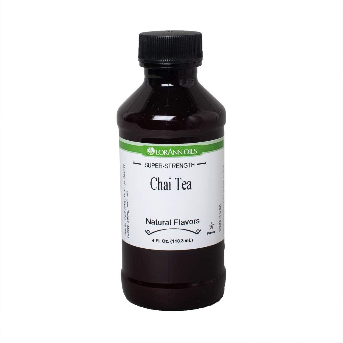 LorAnn Chai Tea SS Flavor, 4 ounce bottle