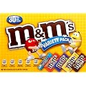 M&M's Chocolate Variety Pack 30 Full Size Packs