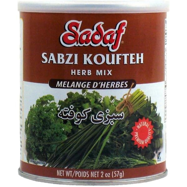Sadaf Sabzi Koufteh - Dried Herbs Mix Sabzi Koufteth - Persian Spices for Cooking and Food Flavoring - Natural Herb Mix - Persian Seasoning - Kosher
