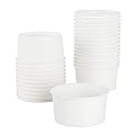 KARAT EARTH Eco-Friendly 6oz Paper Cold/Hot Food Container (90.8mm), White, KE-KDP6W - 1,000 ct