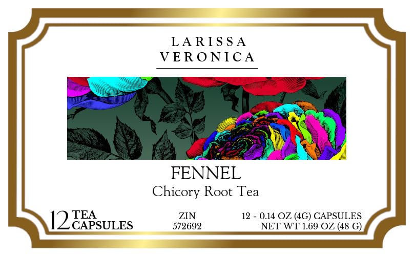 Fennel Chicory Root Tea (Single Serve K-Cup Pods) (12 pods, ZIN: 572692) - 2 Pack
