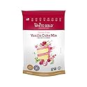 Extra White Gold Vanilla Cake Mix - For Baking Cakes Cupcakes Desserts - [Gluten Free] [Nut Free] [Free of the Top 14 Major Allergens] - 15.9 Ounces