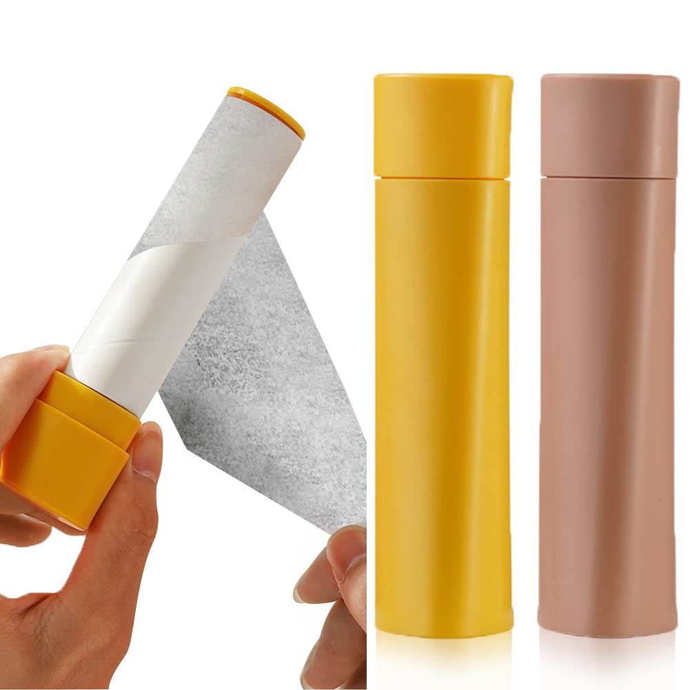 Lint Roller Travel Lint Roller for Clothes 2 Pcs 80 Sheets Portable Lint Roller for Pet Hair, Clothes, Sofa, Car, and Carpet