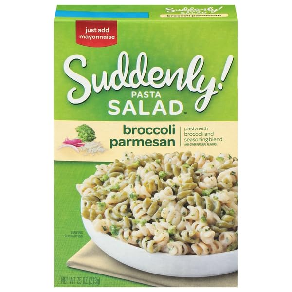 Betty Crocker, Suddenly! Broccoli Parmesan Pasta Salad, 7.5 Ounce