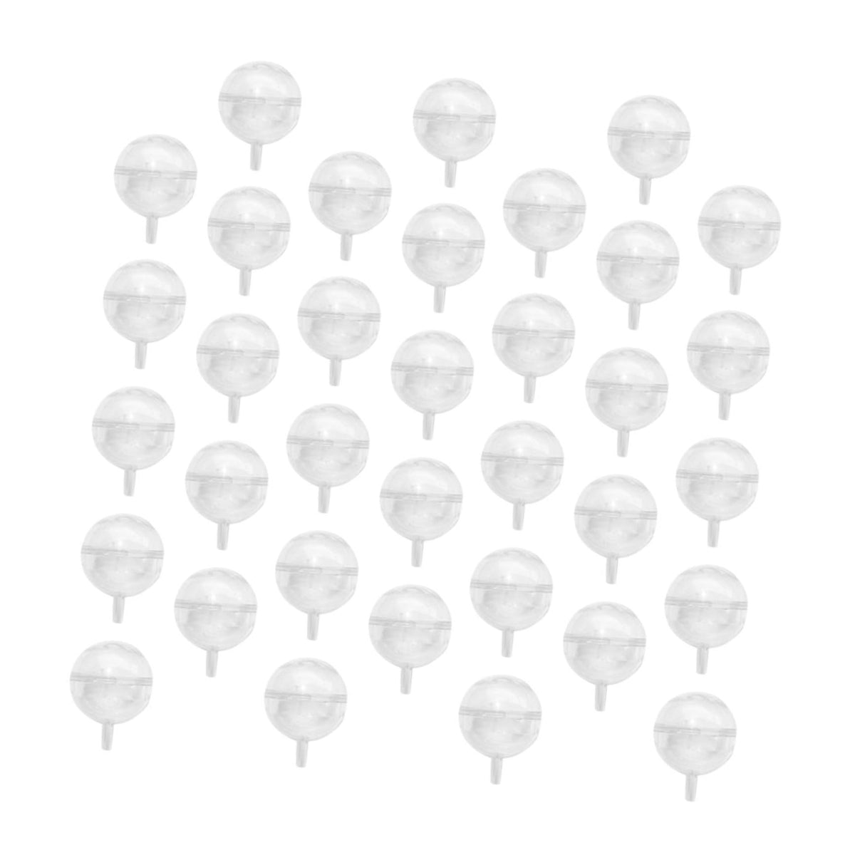 DOITOOL 60Pcs Chocolate Ball Boxes Valentine Day Chocolate Packaging Containers Bouquets Holders for Candy Bouquet Support