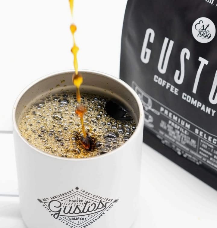 Gustos Coffee Premium Selection | Puerto Rican High End Medium Roasted Whole Bean Coffee (1, 2 lb)