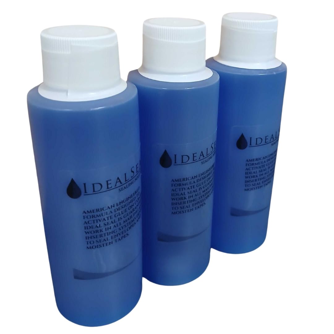 IDEALSEAL 3 Bottles 4 Oz. of Concentrated Sealing Solution Makes 3 Gallons Compare to PB EZ Seal ez Seal Sealing Solution ez Seal Solution