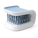 2Pcs Blade Brush Knife and Cutlery Cleaner Green Brush Bristle Scrub for Kitchen Washing Non-Slip by Lucky Shop1234 (Grey, 2pcs)