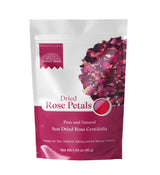 Dried Rose Petals 30g by Hebhac Herbs Red Rose Flower Petals for Tea, Gulkand, Cooking, Baking and for Beauty Product Grown in India (1.05 oz)