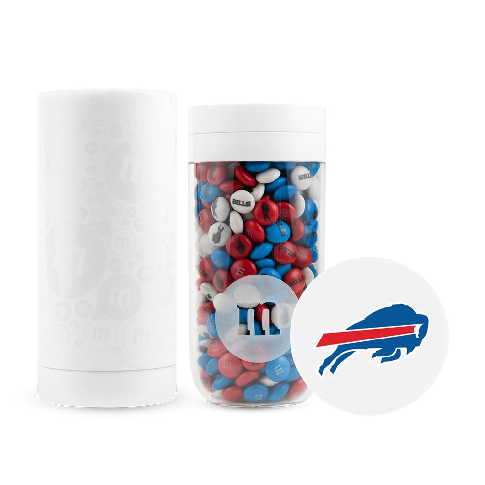 M&M'S NFL Buffalo Bills Milk Chocolate Gift Jar, 12.7 oz