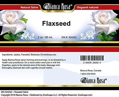 Bianca Rosa Flaxseed Salve (2 oz, ZIN: 524242) - 2 Pack