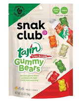 2 Pack Snack Club Tajin Gummy Bears Candy - 6.5oz Each