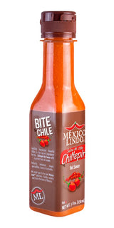 Mexico Lindo Chiltepin Hot Sauce | 14,200 Scoville Level | Traditional Spicy Flavor | 5 Fl Oz Bottles (Pack of 2)