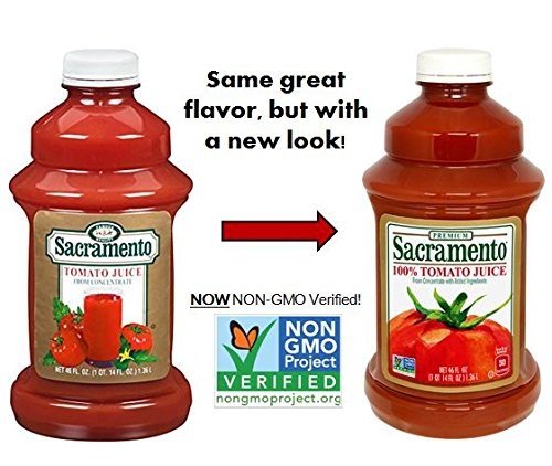 Sacramento Tomato Juice, 46 oz Plastic Bottle