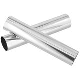 SEHOI 50 PCS Cannoli Tubes Molds, 5 Inch Stainless Steel Cannoli Shells Tubes, Non Stick Cannoli Tubes with 4 Cleaning Brushes, Cone Cream Horn Roll