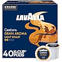 Lavazza Costiera Gran Aroma, Single Serve Keurig K-Cup Pods, Light Roast Coffee, 40-Count Box