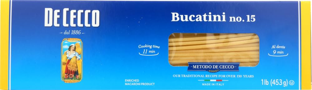 De Cecco Pasta Bucatini