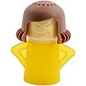 NAVEIA Just Add Vinegar and Water (yellow).Microwave Cleaner Steam Angry Mama Easily Cleans The Crud in Minutes. Fast Action Steam Kitchen Gadget.