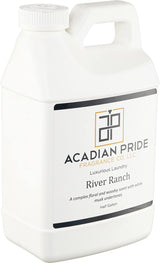 ACADIAN PRIDE FRAGRANCE CO Luxurious Wash Laundry Detergent (River Ranch) 1/2 Gallon/64 oz