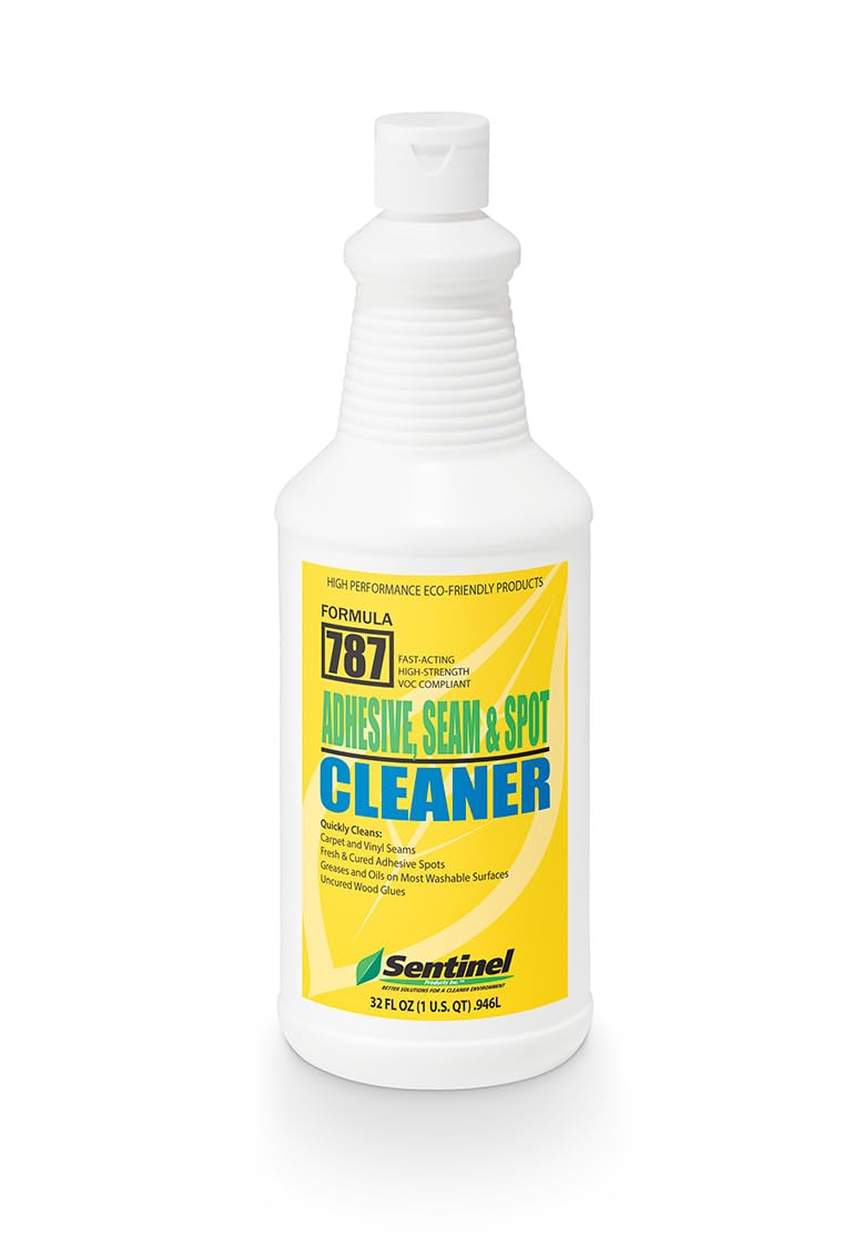Sentinel 787 Adhesive, Seam and Spot Cleaner 32 Ounce Bottle