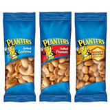 PLANTERS Variety Pack, Salted Cashews, Salted Peanuts & Honey Roasted Peanuts, On-the-Go Nut Snacks, Individually Packed Snacks, Mixed Nuts, Kosher