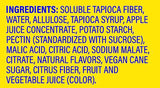 Better Sour Passion Fruit Gummy Stars Candy, Low Sugar, Vegan, with Fiber (Pack of 10)