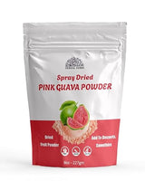 Pink Guava Powder 227 g (8oz) | Instant Drink Mix Guava Powder for Juice, Cake | Gluten-Free, Natural, No Preservatives By Hebhac Herbals