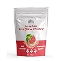 Pink Guava Powder 227 g (8oz) | Instant Drink Mix Guava Powder for Juice, Cake | Gluten-Free, Natural, No Preservatives By Hebhac Herbals