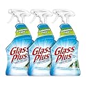 Glass Plus Glass Cleaner, 32 fl oz Bottle, Multi-Surface Glass Cleaner (Pack of 3)
