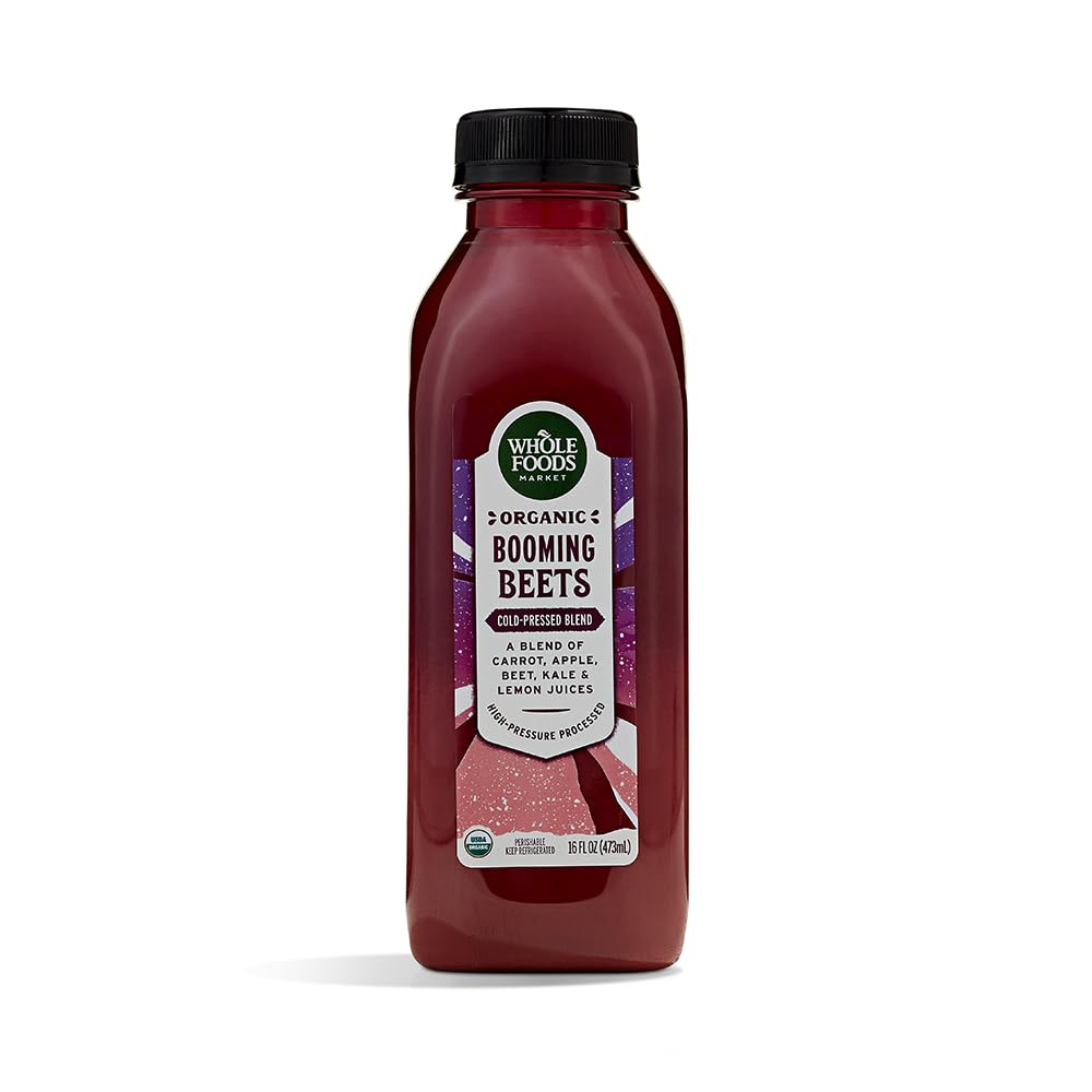 Whole Foods Market Organic Booming Beet Juice, 16 FZ